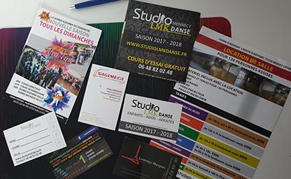 Cartes de visite Spécielistes enseignes - Provins cartes visite et flyers Spécielistes enseignes - Provins